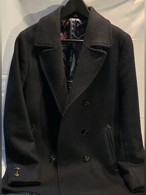 Ted Baker Westun Wool Peacoat